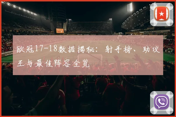 欧冠17-18数据揭秘：射手榜、助攻王与最佳阵容全览