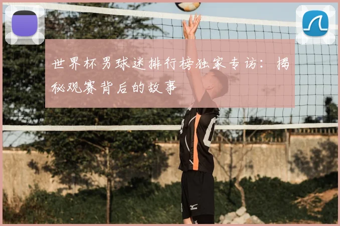 世界杯男球迷排行榜独家专访：揭秘观赛背后的故事